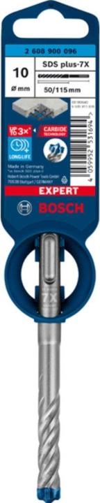 Actual product image Bosch Professional Zubehör Expert SDS plus-7X hammer drill, 10 x 50 x 115 mm (10 mm)