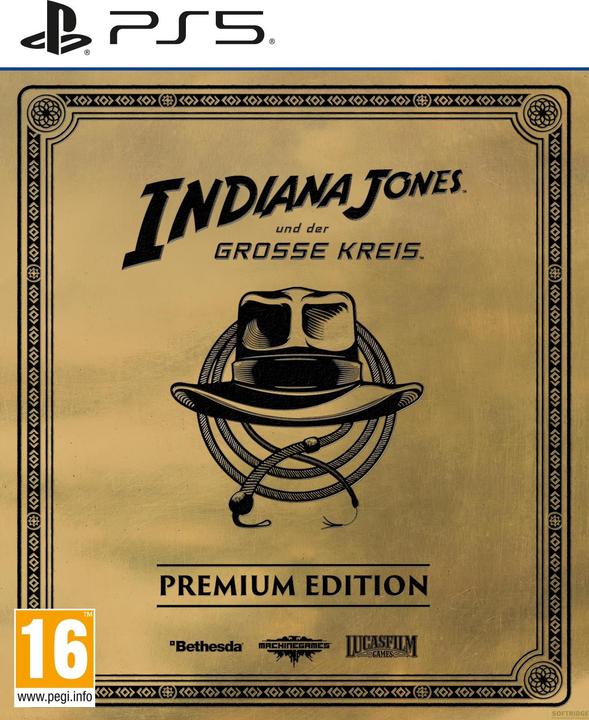 Actual product image Bethesda Indiana Jones und der Grosse Kreis - Premium Edition (PS5, DE, EN, FR)