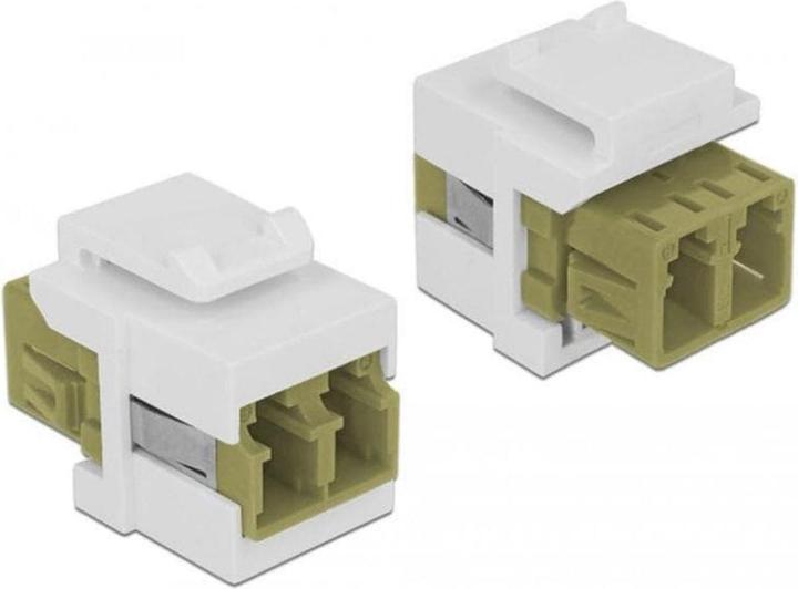 Immagine prodotto Delock Presa trapezoidale: LC-LC a fibra ottica (Modulo Keystone)