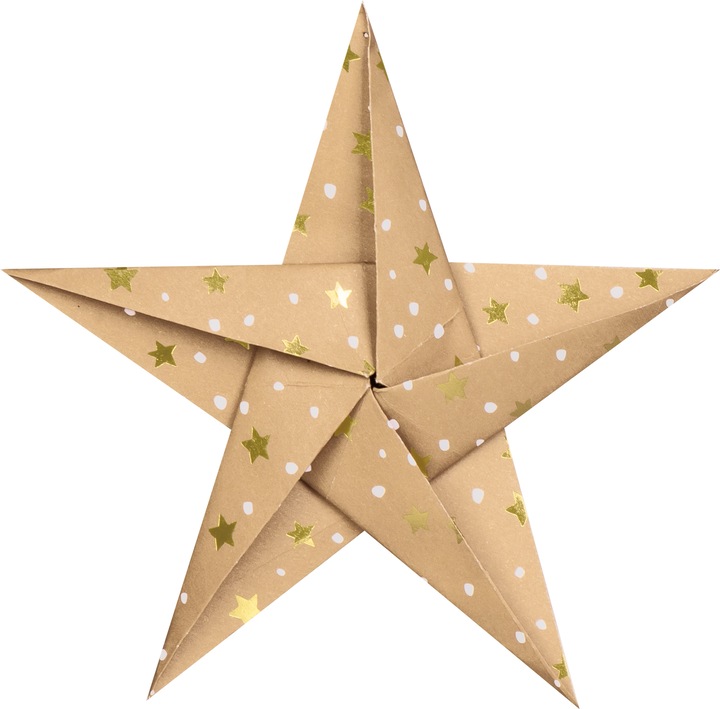 Actual product image Heyda Leaflet set "Stars (80 g/m², 1 x)