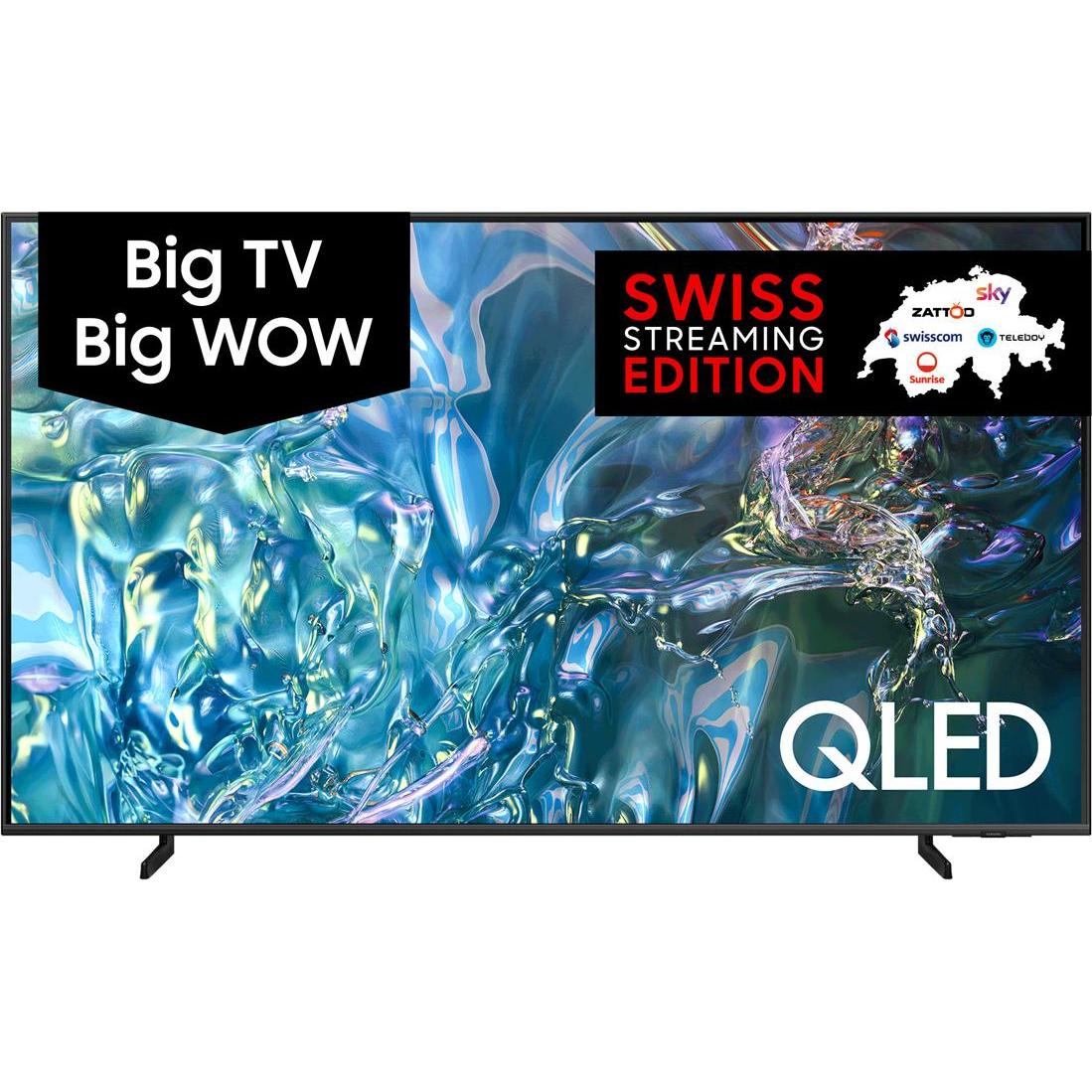 Samsung QE85Q60D (85", Q60D, QLED, 4K, 2024), TV, Grau