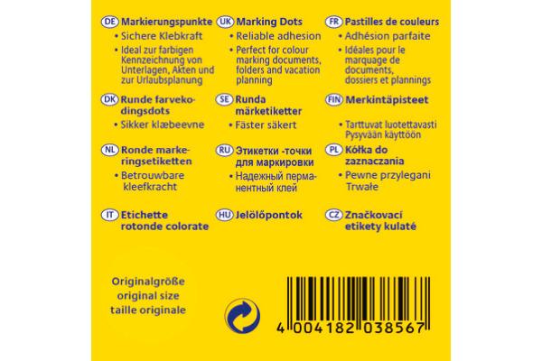 Actual product image Avery Marking points in the dispenser