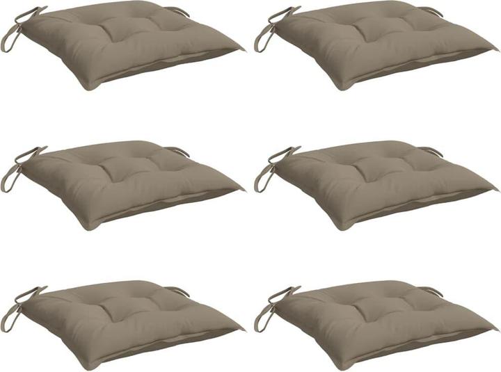 Actual product image vidaXL Stuhlkissen (40 x 40 cm)