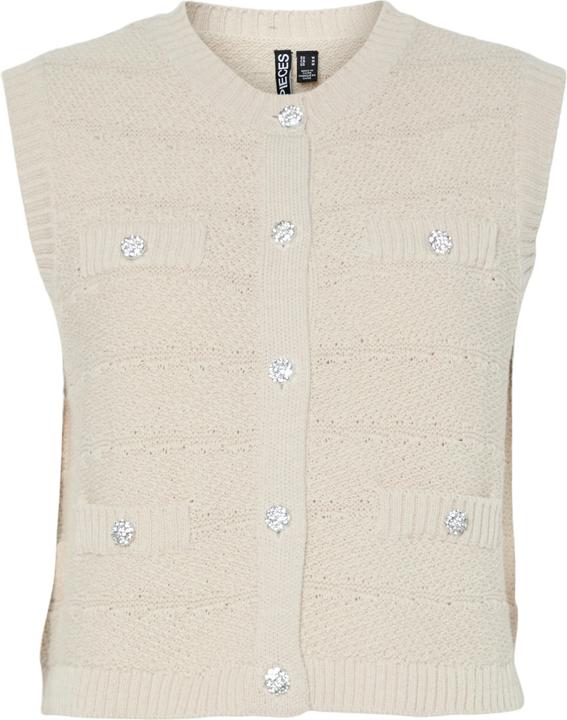Actual product image Pieces Silver Lining Knit Vest (M)