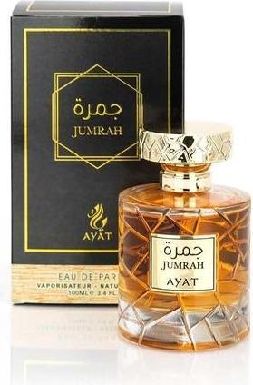 Actual product image Ayat Jumrah with Spicy Notes of Amber, Vanilla, Cinnamon, and Woody - Oriental for Women and Men (Eau de parfum, 100 ml)