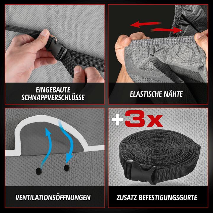 Produktbild Walser Auto-Hagelschutzplane Hybrid UV Protect Hagelschutzgarage SUV/VAN Grösse 9