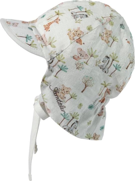 Produktbild Sterntaler Sommermütze mit Nackenschutz Tierbabys Ecru Gr. 47 (47)