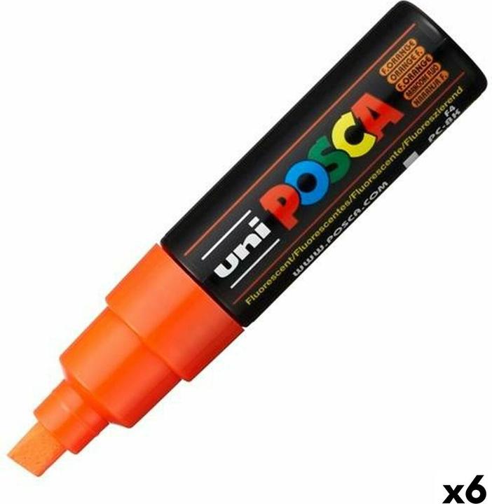 Image du produit Posca Feutres PC-8K Orange 6 pièces (6x)