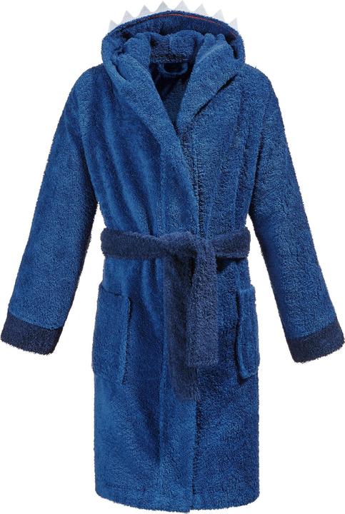 Erwin Müller Kinder-Kapuzenbademantel "Hai" (134, 140)