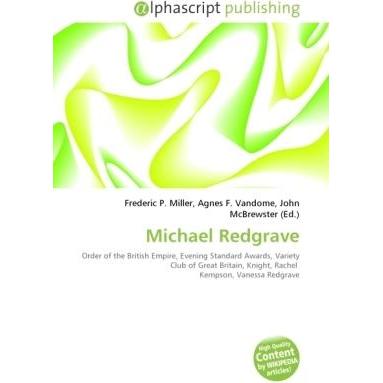 Michael Redgrave, Fachbücher von Agnes F. Vandome, Frederic P. Miller, John McBrewster