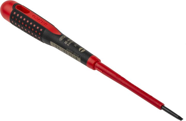 Produktbild Bahco BE-8010S - ERGO Isolierter Schraubendreher für Schlitzschrauben mit 3-Komponenten-Griff, VDE (Schlitzschrauben)