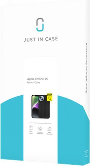 Produktbild Just in Case Armor TPU Back Cover Schwarz Apple iPhone 15 (Apple iPhone 15)
