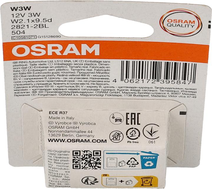 Image du produit Osram Standard (W3W)