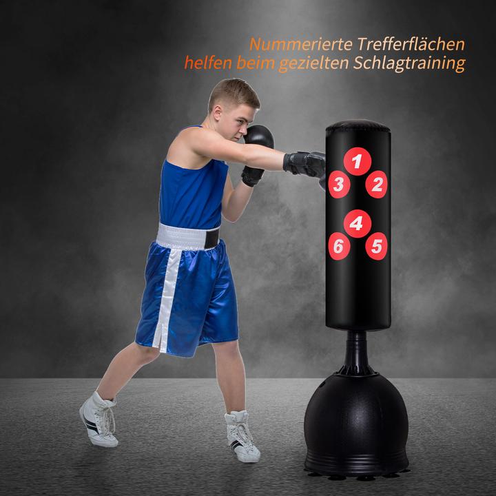 Image du produit Homcom Boxe factice (165 cm, 15.50 kg)