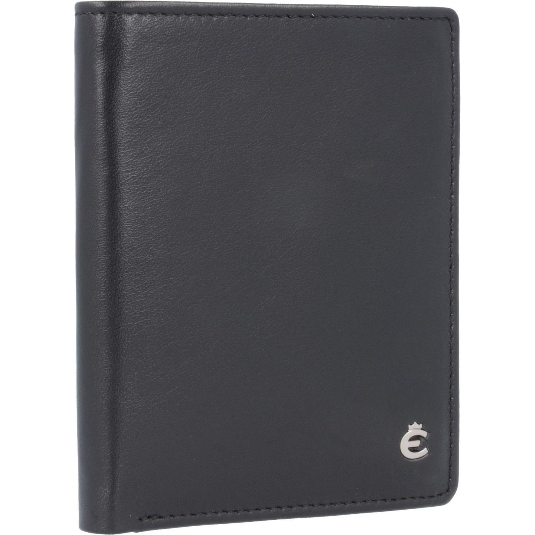 Thumbnail - Esquire, Portemonnaie, Harry Kreditkartenetui Leder 8 cm, Schwarz