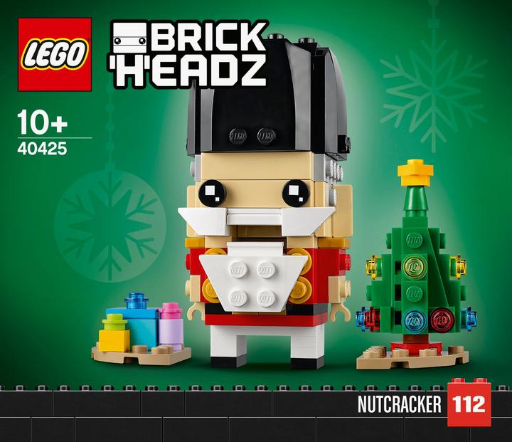 Produktbild LEGO Nussknacker (40425, LEGO Brickheadz)