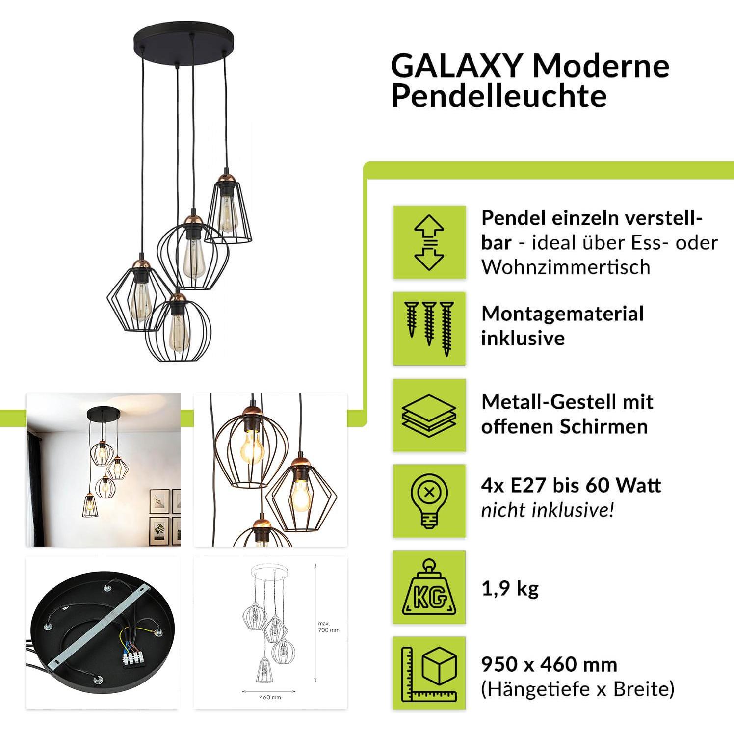 Thumbnail - Licht-Erlebnisse, Pendelleuchte, Galaxy (E27)