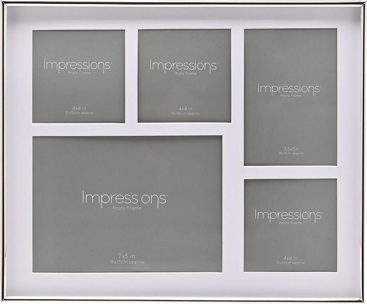 Actual product image Male Power Multi Aperture Silver Plated Frame