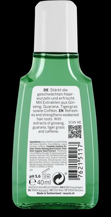 Produktbild Rausch Coffein-Shampoo mit Ginseng (40 ml, Flüssiges Shampoo)