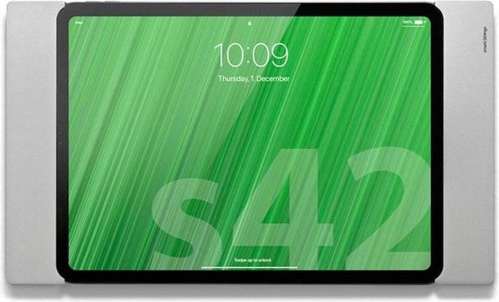 Produktbild smart things sDock Fix s42, silber - Wandhalterung/Ladestation für iPad 10. Gen. 10,9, Zoll 2022