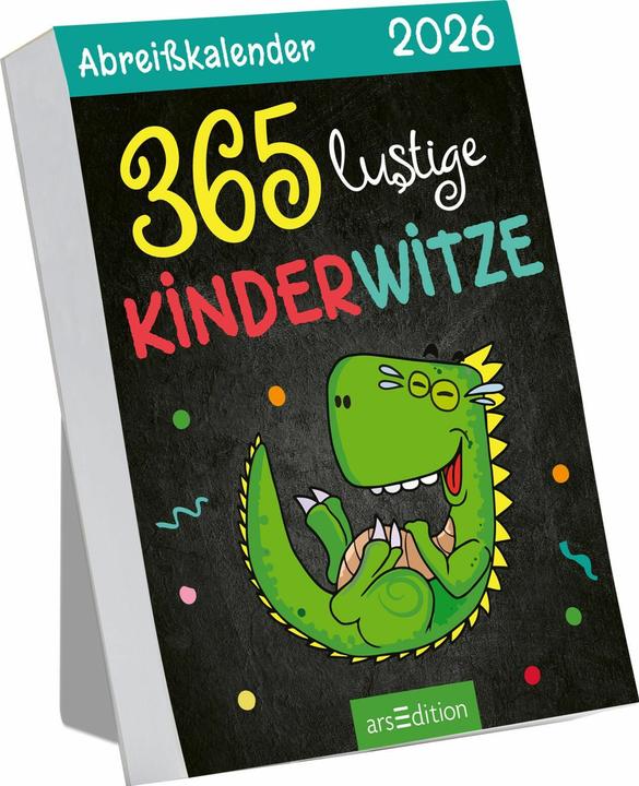 Abreisskalender 365 lustige Kinderwitze 2026