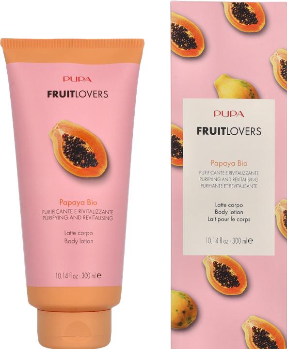 Immagine prodotto Pupa Milano Fruit Lovers - Latte Corpo 002 - Papaya 300 ml (Latte corpo, 300 ml)