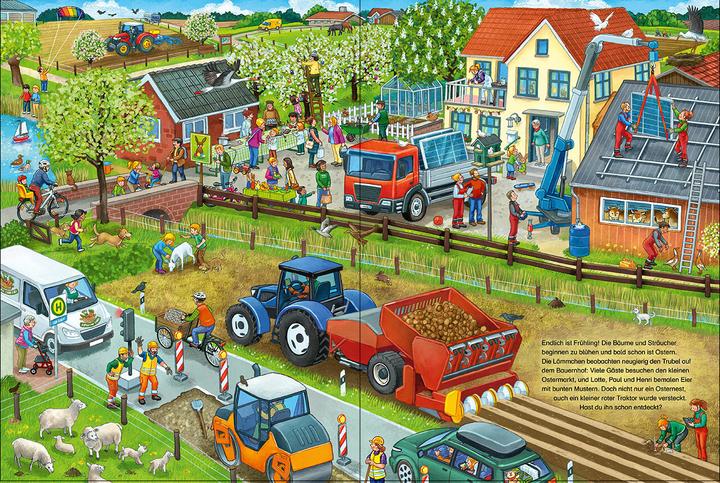 Produktbild Loewe Das grosse Bauernhof-Wimmelbuch (Deutsch, Joachim Krause, Loewe Wimmelbücher, 2024)