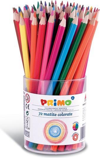 Primo PACK72 PCS CRAYONSESAG. ASS. farbige Kreide 72 Stück Multicolour (72x)
