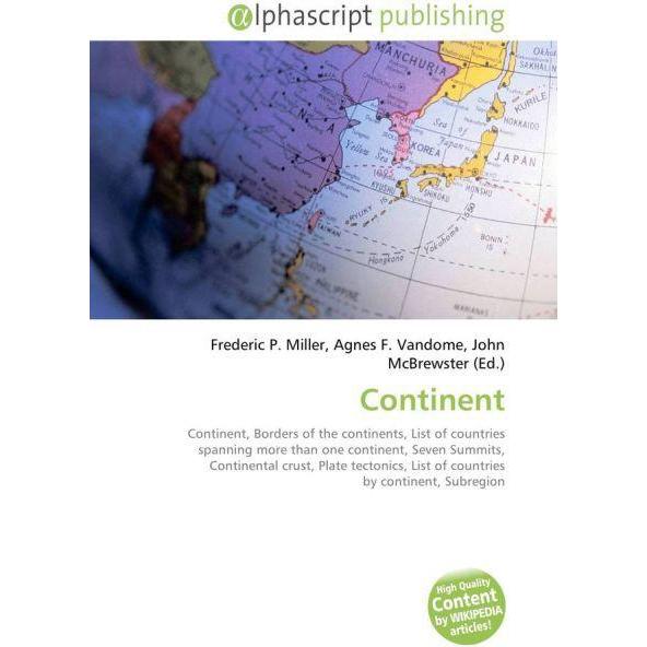 Thumbnail - Continent, Fachbücher von Agnes F. Vandome, Frederic P. Miller, John McBrewster
