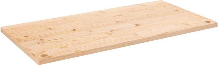 Actual product image VidaXL Schreibtischplatte 100x60x2,5 cm Massivholz Kiefer (100 x 60 x 2.5 cm)