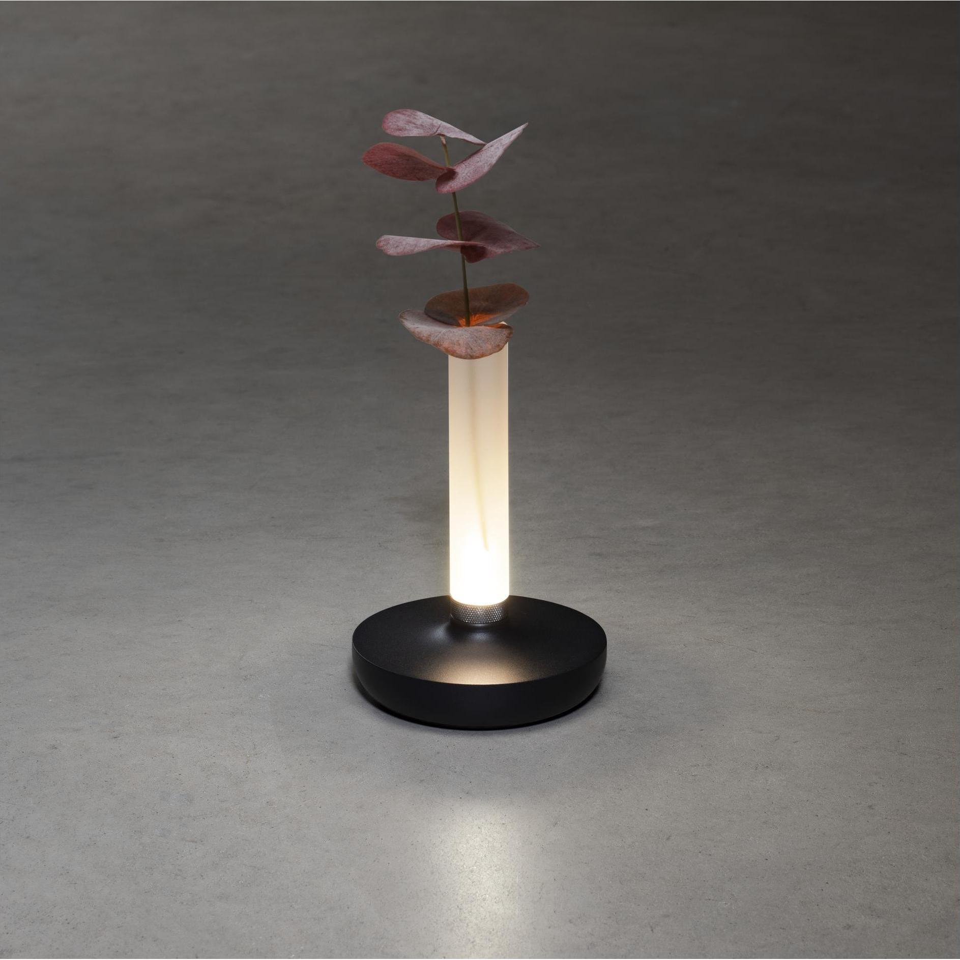 Thumbnail - Konstsmide, Tischlampe, Akku-Tischleuchte USB Biarritz, 1800/ 3000/ 4000 K, Schwarz (50 lm)