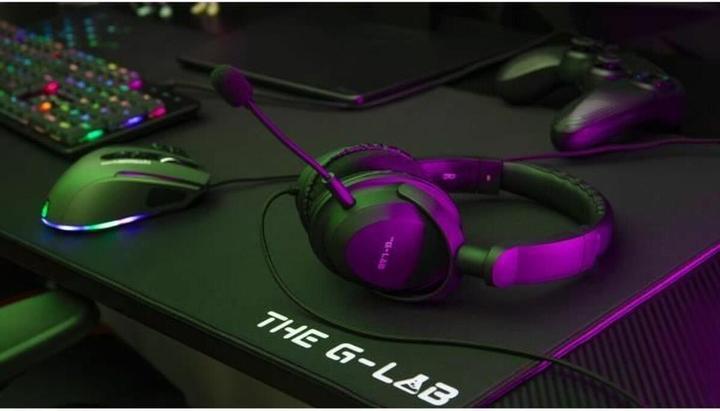 Image du produit The G-Lab Casque Gamer filaire Korp Carbon (Noir) (Filaire)