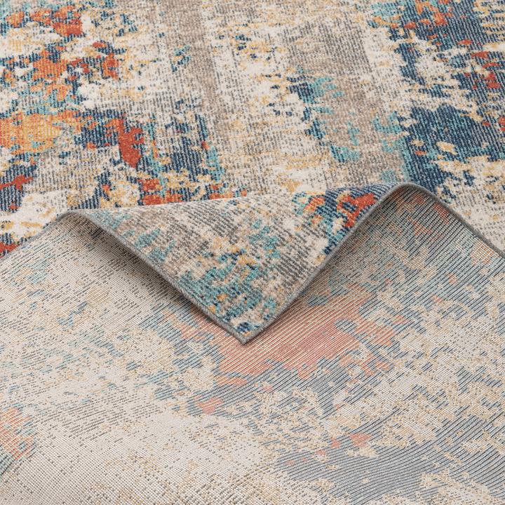 Produktbild Pergamon Designer In und Outdoor Teppich Vintage Muster (80 x 150 cm)