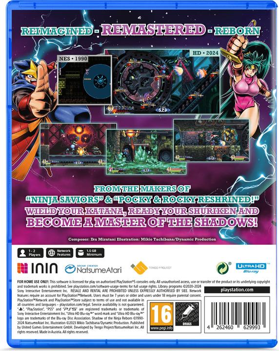 Image du produit United Games Shadow of the Ninja - Reborn (PS5) (PS5, EN)