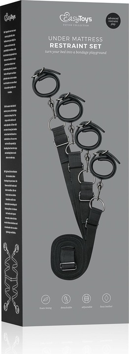 Actual product image Easytoys Bed Restraint Set