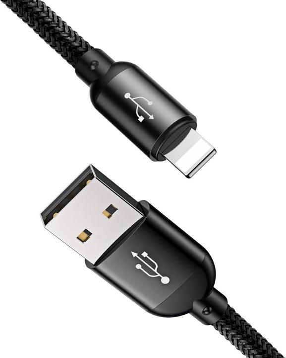 Productafbeelding Baseus Drie primaire kleuren 3-in-1 (1.20 m, USB 2.0)