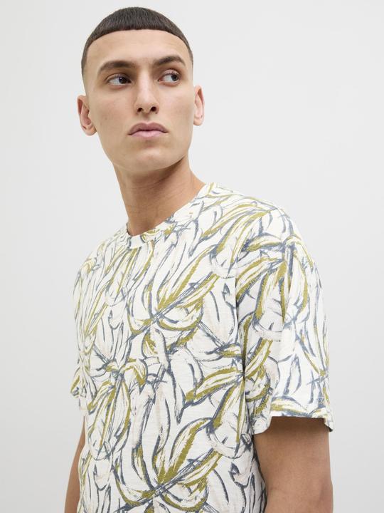 Actual product image Jack & Jones All Over Print Rundhalsausschnitt T-shirt T-shirt (S)