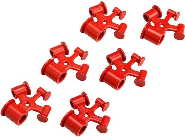 Actual product image Brady Safety shut-off devices, small, polypropylene, red, max. switch width 14.5 mm (6 pcs.)
