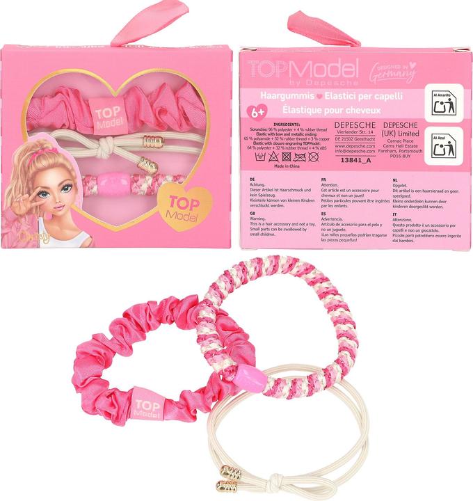 Productafbeelding Top Model TOPModel Haargummis Set - 3 Stück.