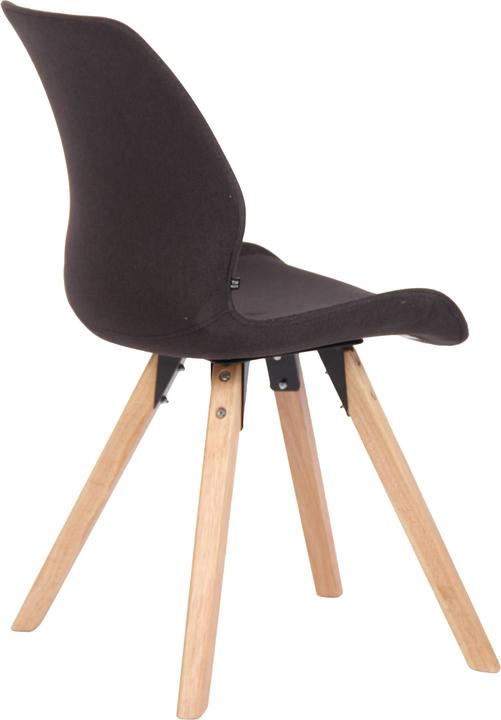 Actual product image CLP Chair Luna fabric, black