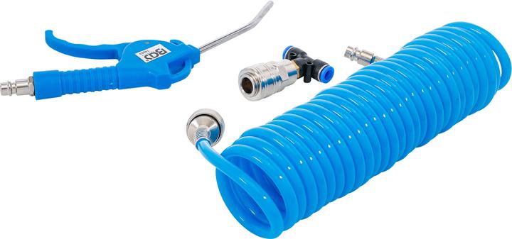 Image du produit BGS Soufflette d’air comprimé | avec tuyau pneumatique en spirale et connecteur en T