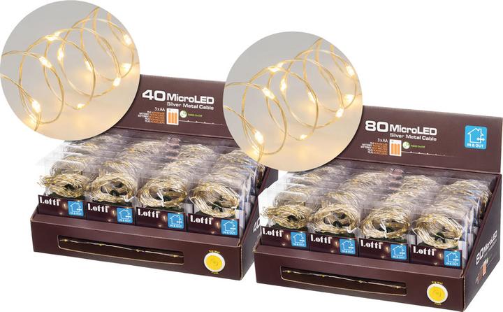 Immagine prodotto Lotti Lichterkette Micro-LED mit Timer (4 m)
