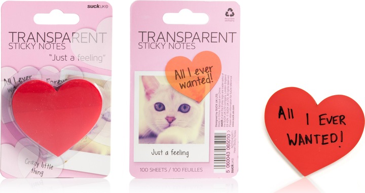 Produktbild Suck UK Heart Sticky