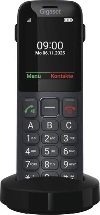 Produktbild Gigaset COMFORT 600 SIM Featurephone 4G Dark Silver