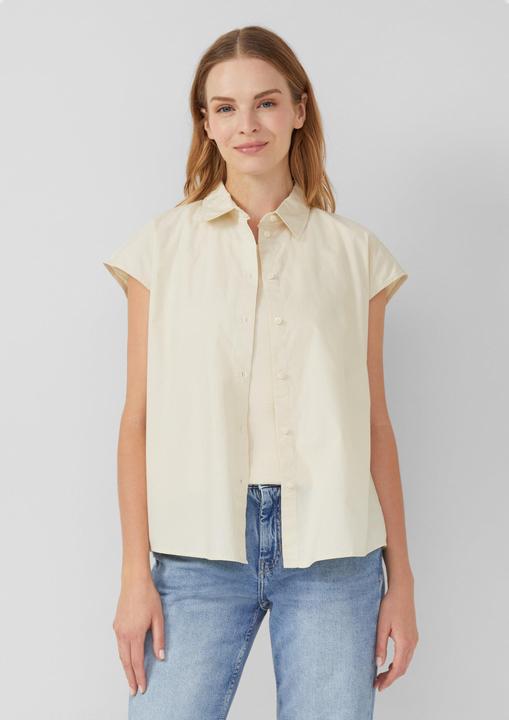 Immagine prodotto s.Oliver Bluse Hemdbluse aus Popeline im Relaxed Fit (46)