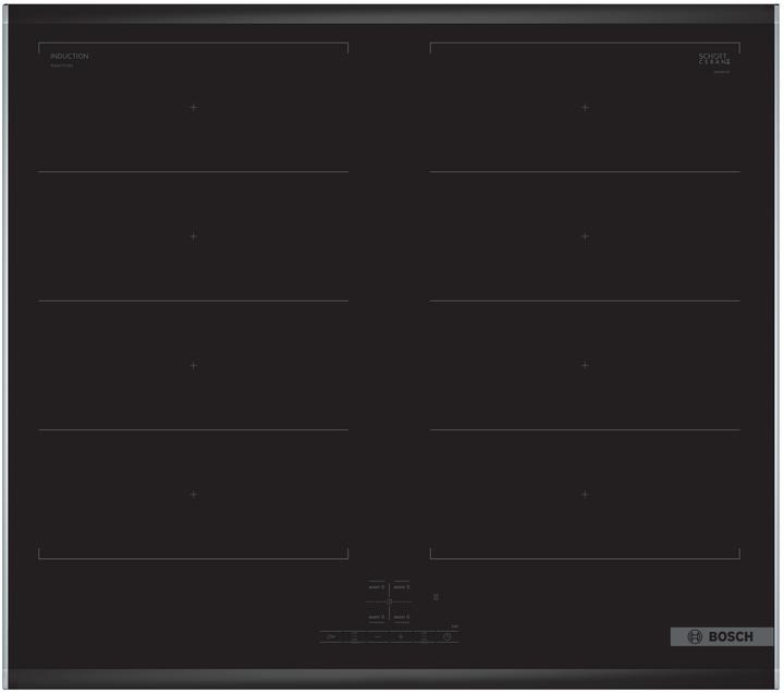 Immagine prodotto Bosch Hausgeräte Set da incasso, HEG578BB4 + NXX675CB5E, Cucina da incasso, Piano cottura a induzione Flex