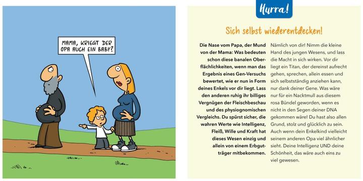 Produktbild Hurra! Du bist Opa - Das Geschenkbuch für den frischgebackenen Grossvater (Deutsch, Miguel Fernandez, Michael Kernbach, 2020)