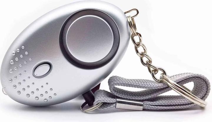 Swissdetector 140db Personal Alarm With LED - Self Defense - White