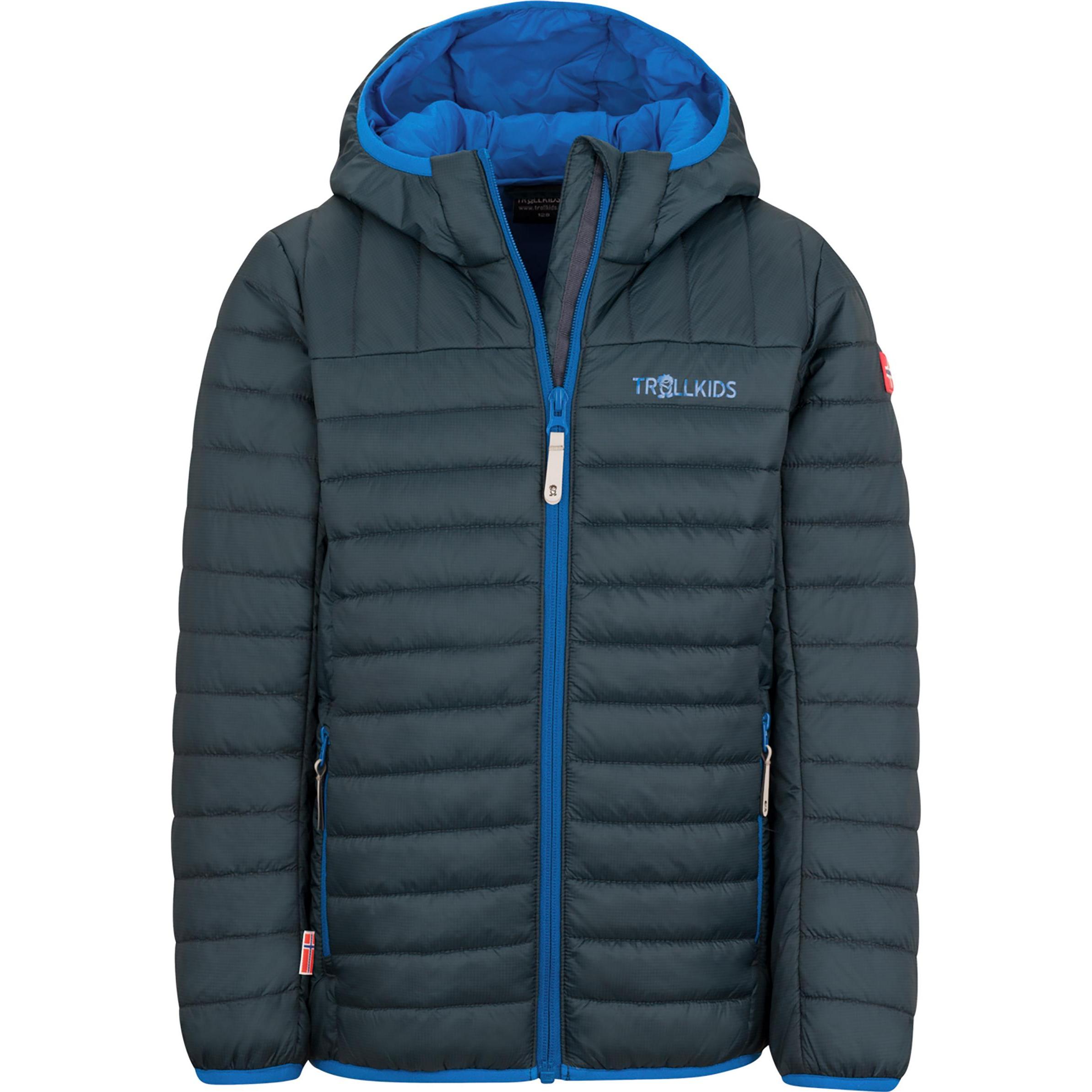 Trollkids, Unisex, Jacke, Kid's Eikefjord Jacket (116), Blau, 116