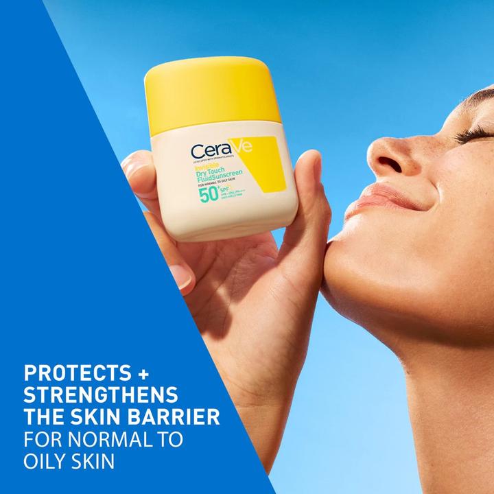Actual product image CeraVe Sun protection fluid (Suntan cream, SPF 50+, 50 ml)
